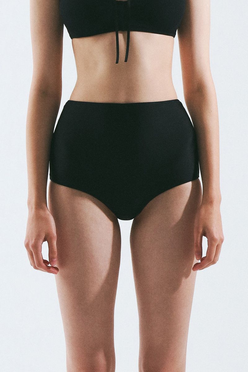 VINAJ(ビナジェイ)の「High Waist Bikini Panties (Black)(Swimwear)」