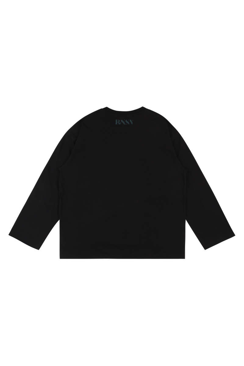 Black cigarette long sleeve t-shirts