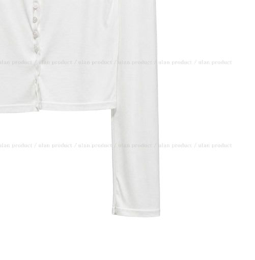 Lighty Tencel Button Cardigan