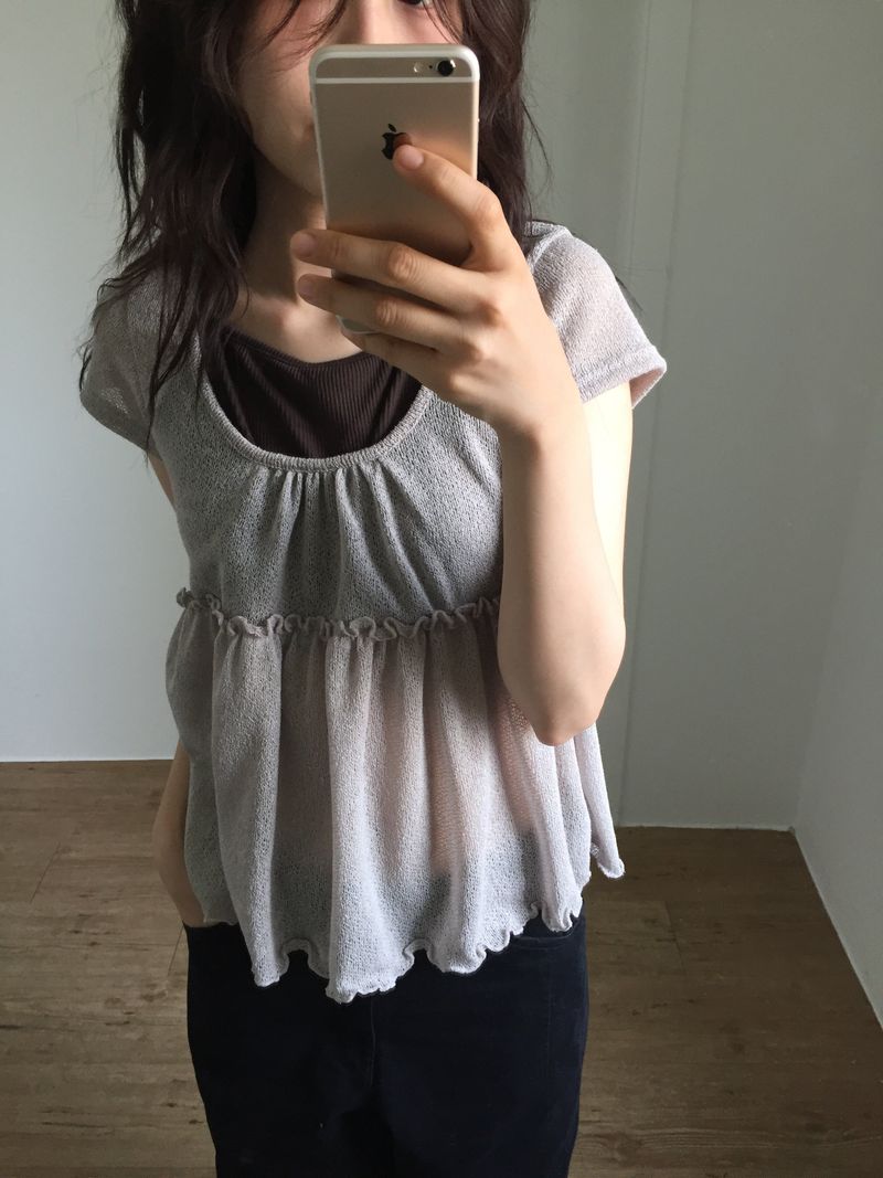 DUGGY（ダギー）の「Loco Layered Knit (3color)（Tops）」