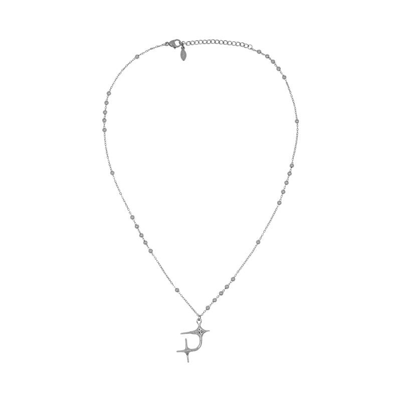 NU SHAPE BEADSCHAIN NECKLACE