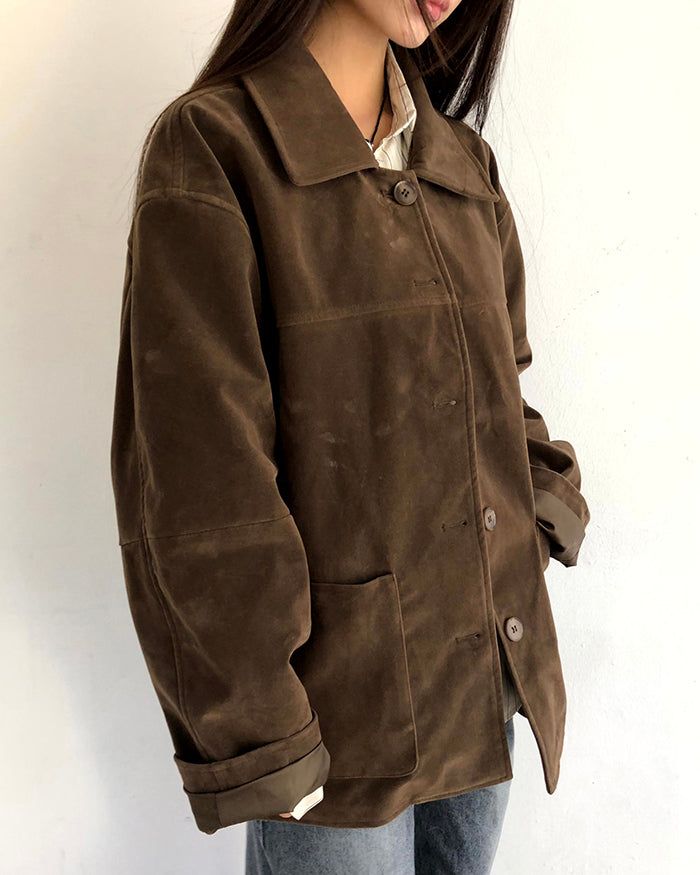 Kaen Suede Powder Jacket