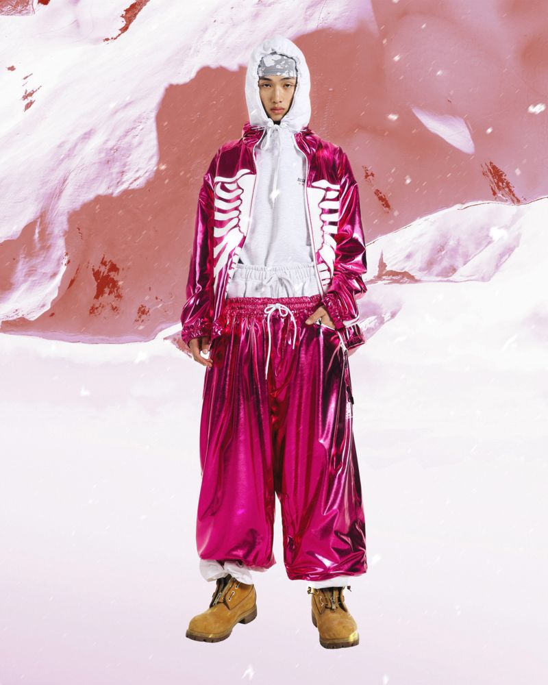 BSRABBIT(ビエスラビット)の「MELLOW SKULL HOODED JACKET(Jackets/Outerwear)」