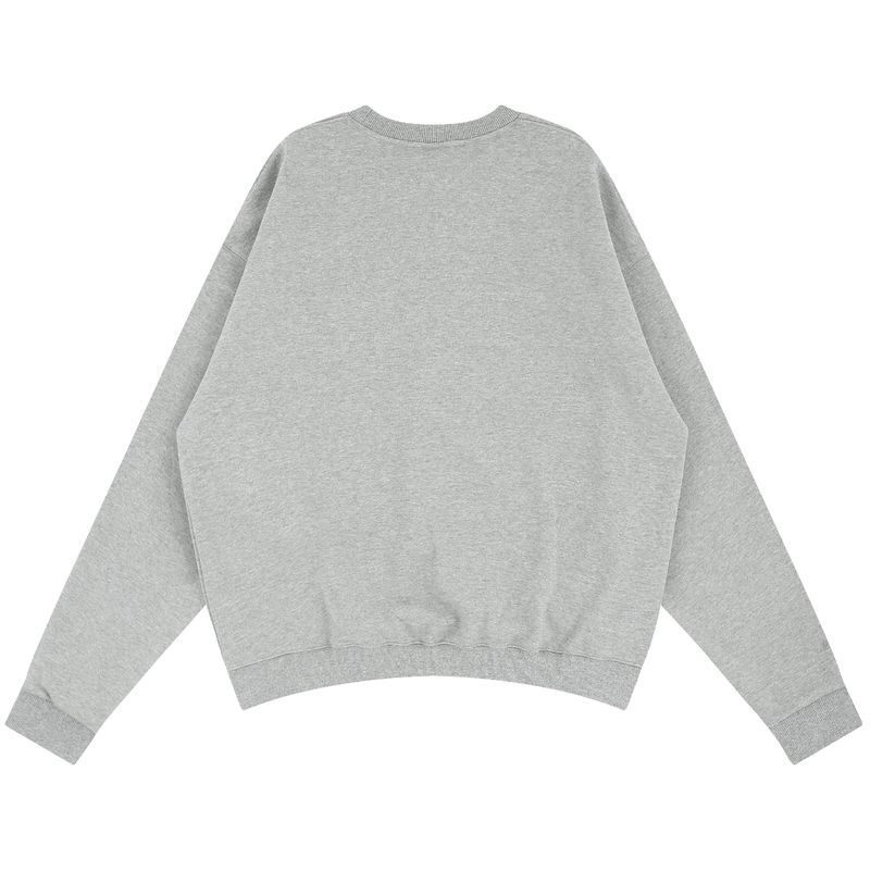 MVR PATCH LOGO SLEEK SWEATSHIRT GRAY