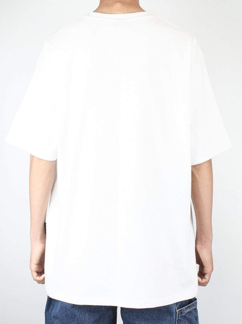 Gradation_Logo Short Sleeve Tee WHITE