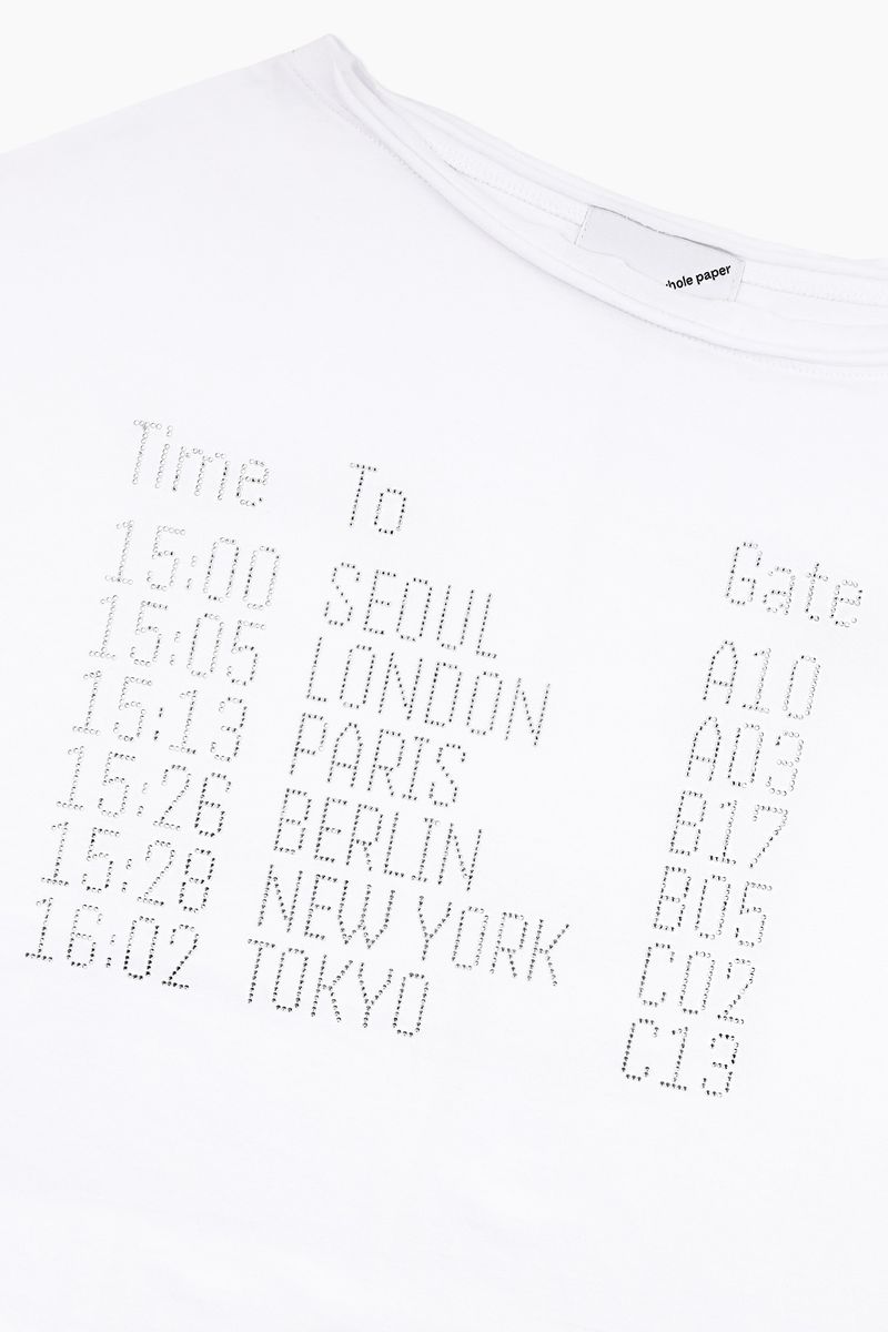 DEPARTURE CUBIC UNBALANCED TOP (WHITE)