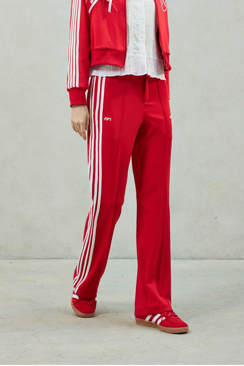 JOEL JERSEY TRACK PANTS / RED