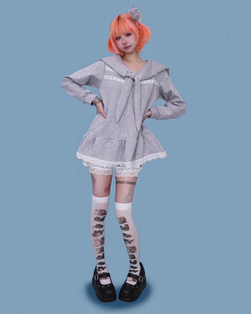 kawaii mouse stockings