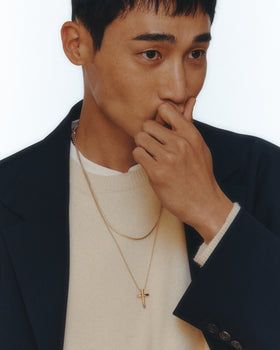 NUMBERING（ナンバリング）の「ラウンドスネーク＆ボールチェーンネックレス（アクセサリー）」