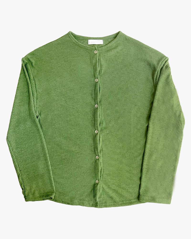 Erin Summer Linen Ribbed Cardigan