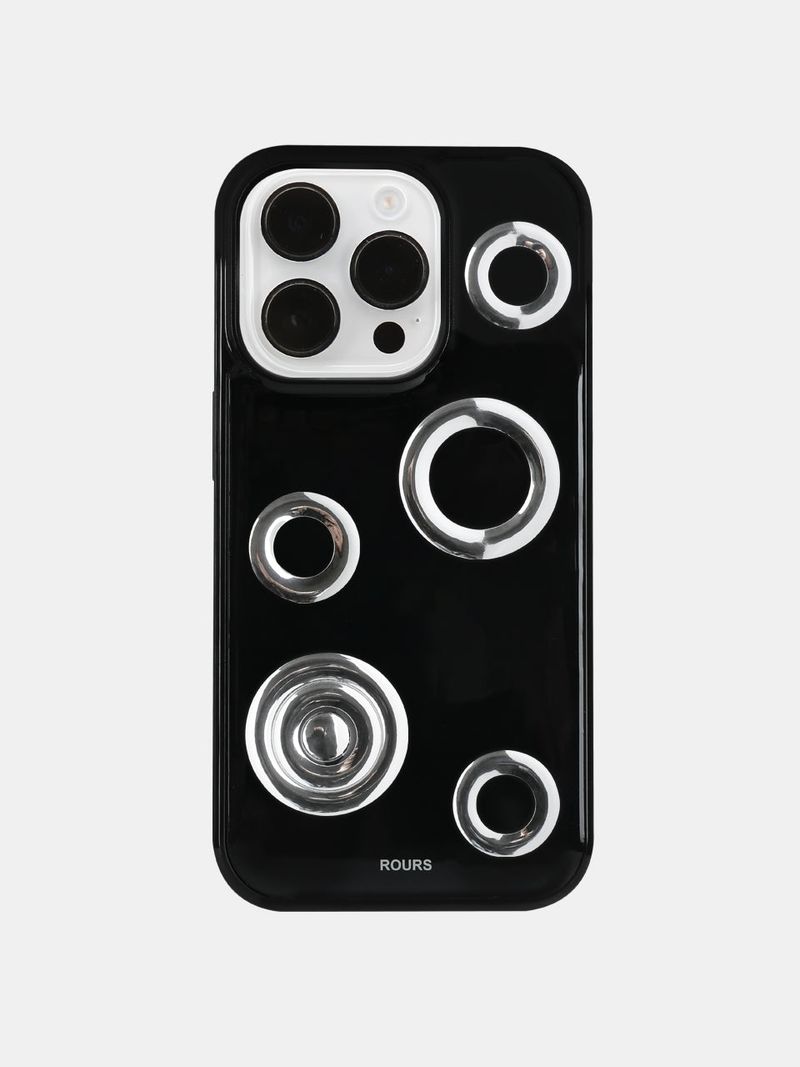 ROURS(ラウォルズ)の「oren stud case (black)(Smartphone Accessories)」