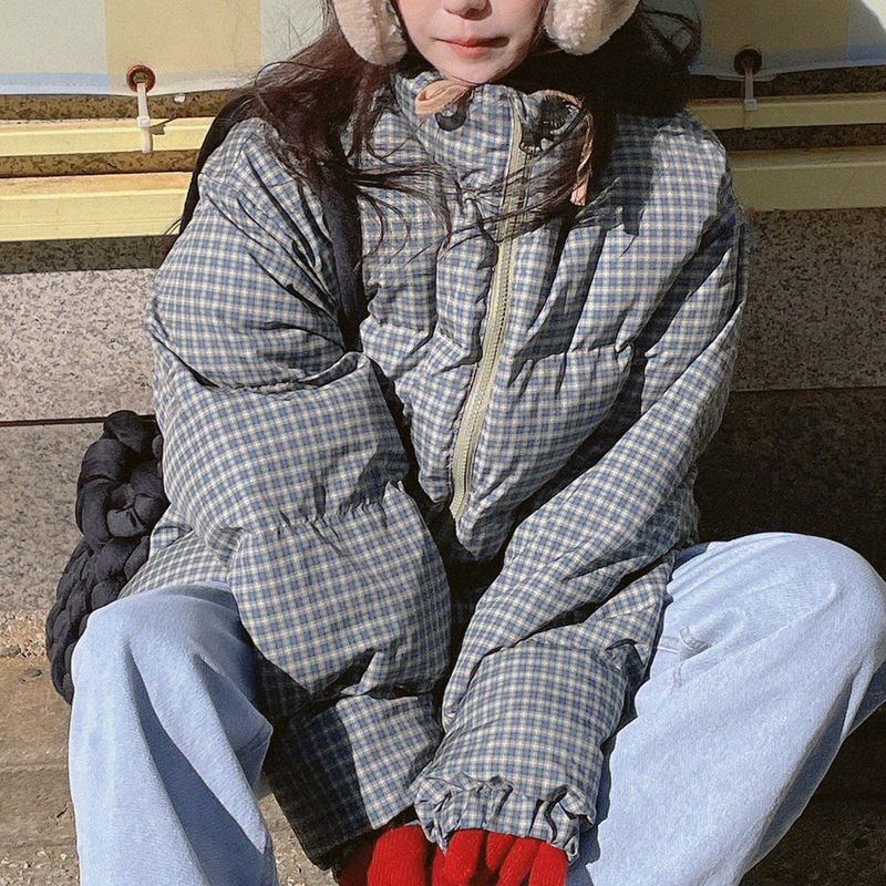 natural mind（ナチュラル マインド）の「KIKO チェック パデッド ジャケット（ジャケット/アウター）」