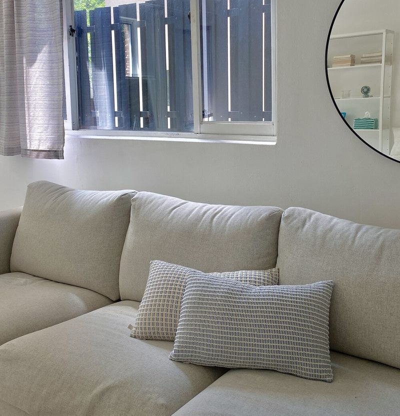 CREAM MINI CUSHION COVER (1PCS)