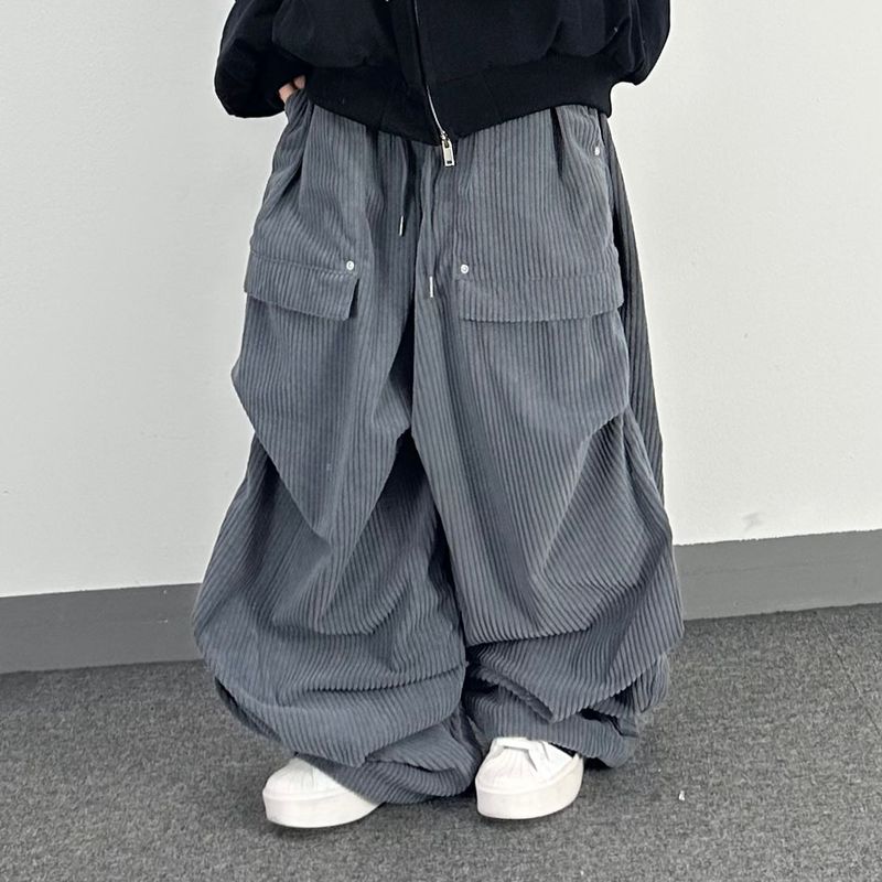 PEARCLAN（ペアクラン）の「flap rivet corduroy pants（Pants）」