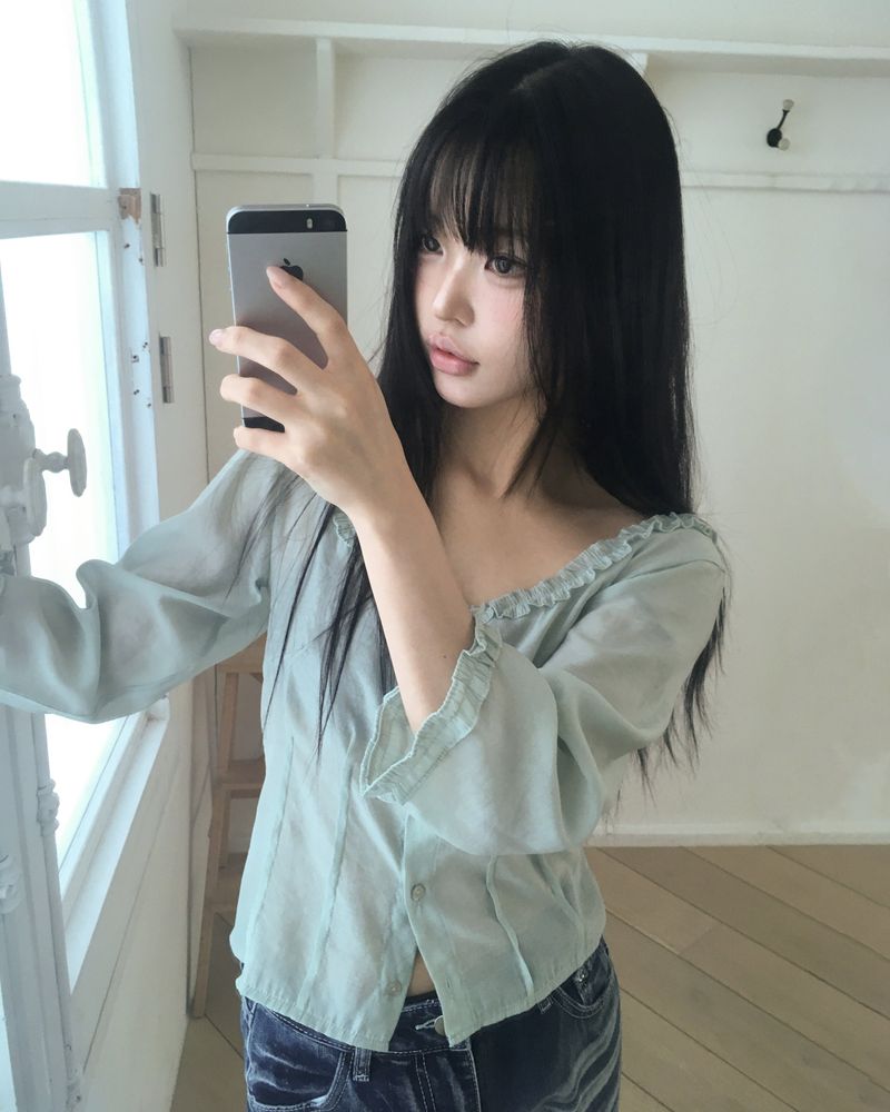 WONDER WONDER(ワンダーワンダー)の「Theharts 7-Sleeve T-Shirt(Tops)」