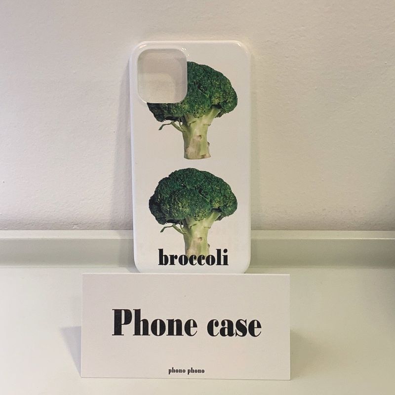 BROCCOLI PHONE CASE (HARD TYPE)