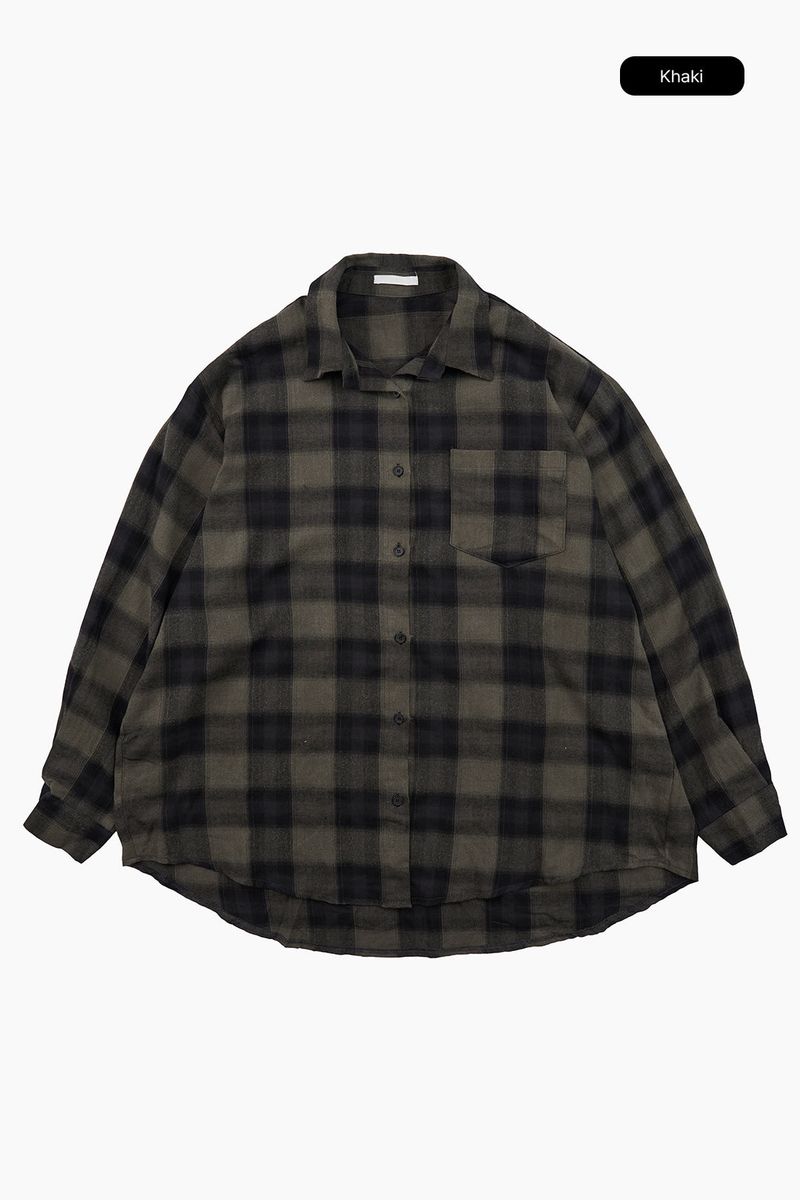Haze over check shirt