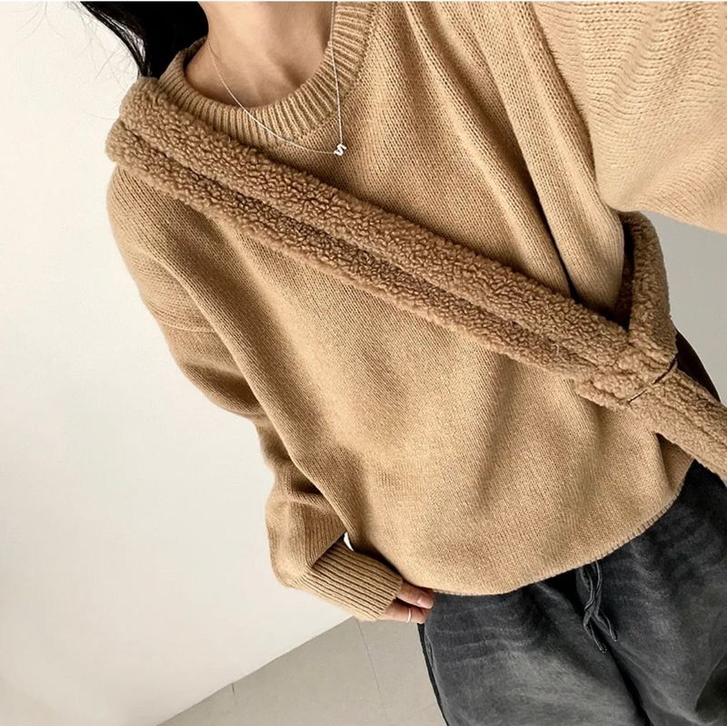 Danmi Mustang Fleece Shoulder Bag