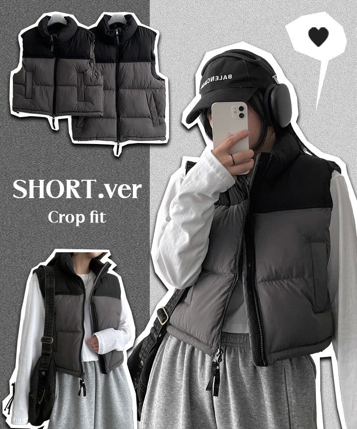 Ditch Colored Padded Vest
