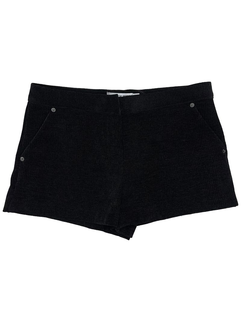 corduroy rivet short pants