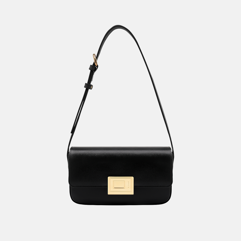 Book Lock Baguette Bag-S