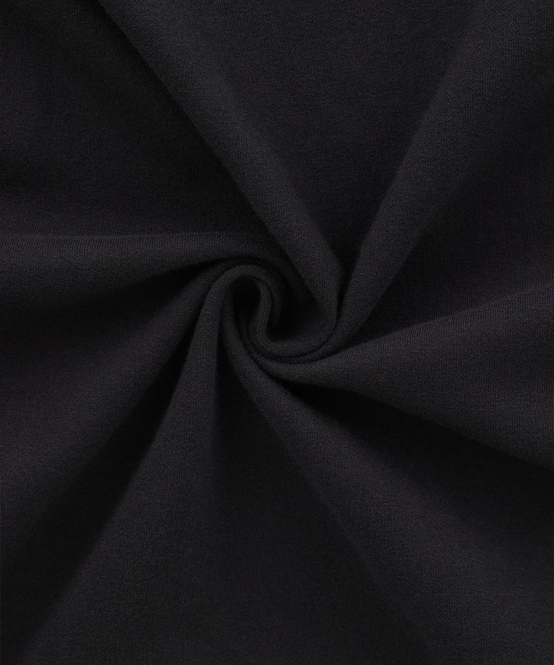 Marine Crack Print Hooded Zip-Up - Black