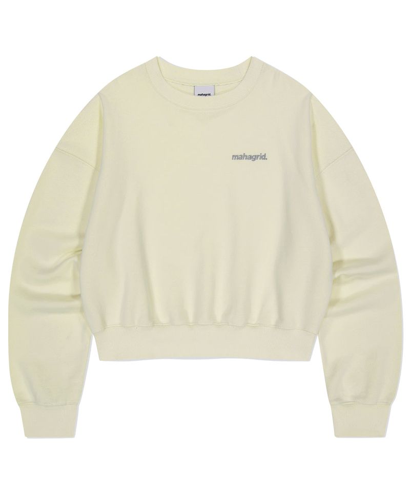 ORIGIN LOGO CROP SWEATSHIRT