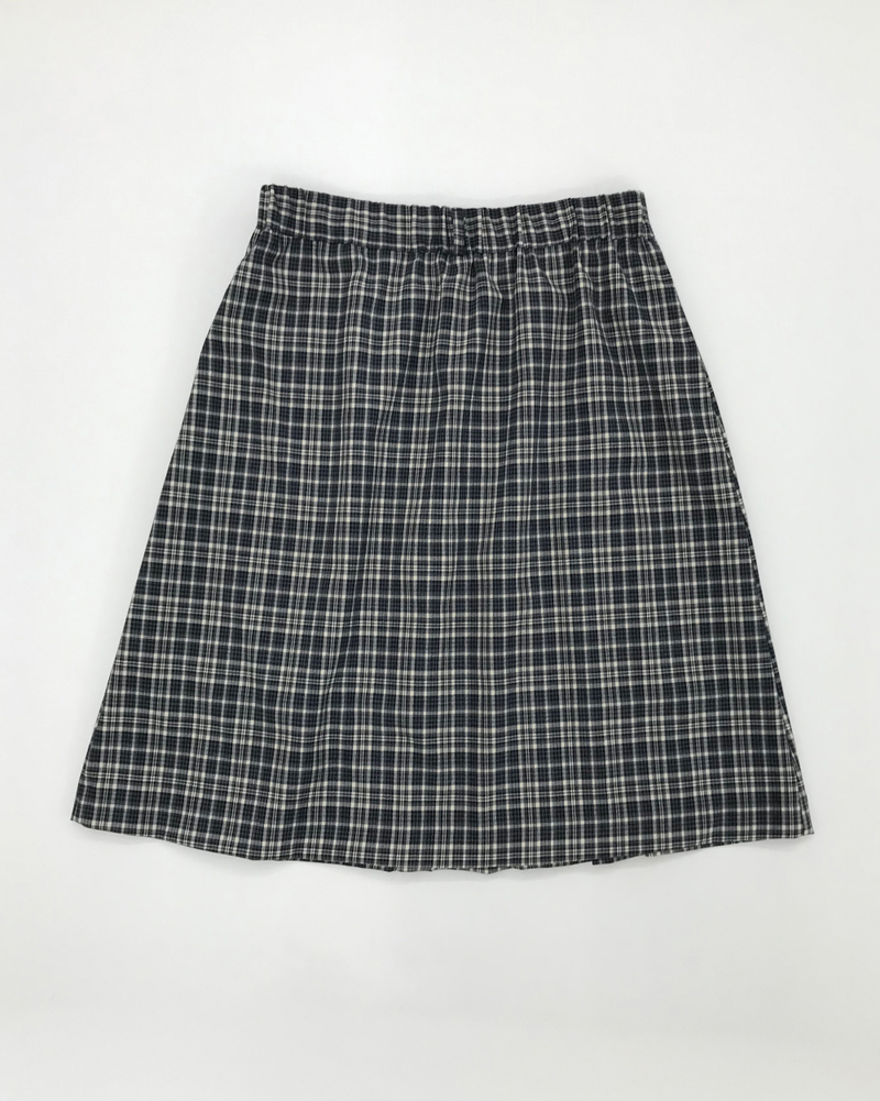 YWD PLAID PLEATS SKIRT (3color)