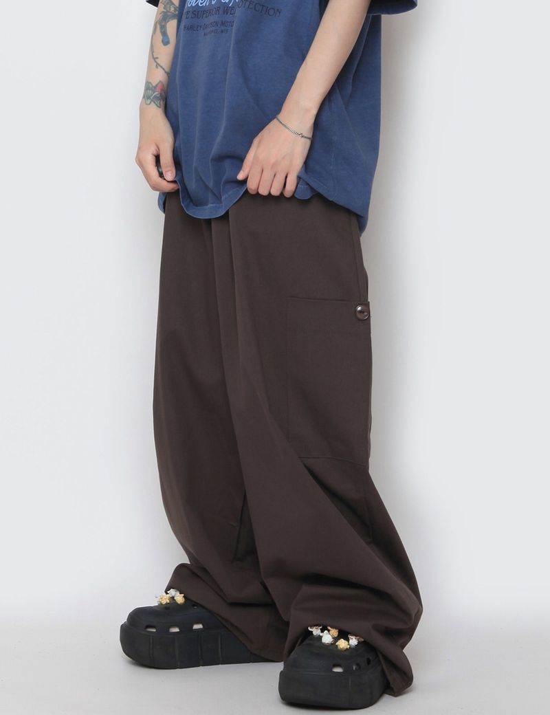 open pocket cargo pants