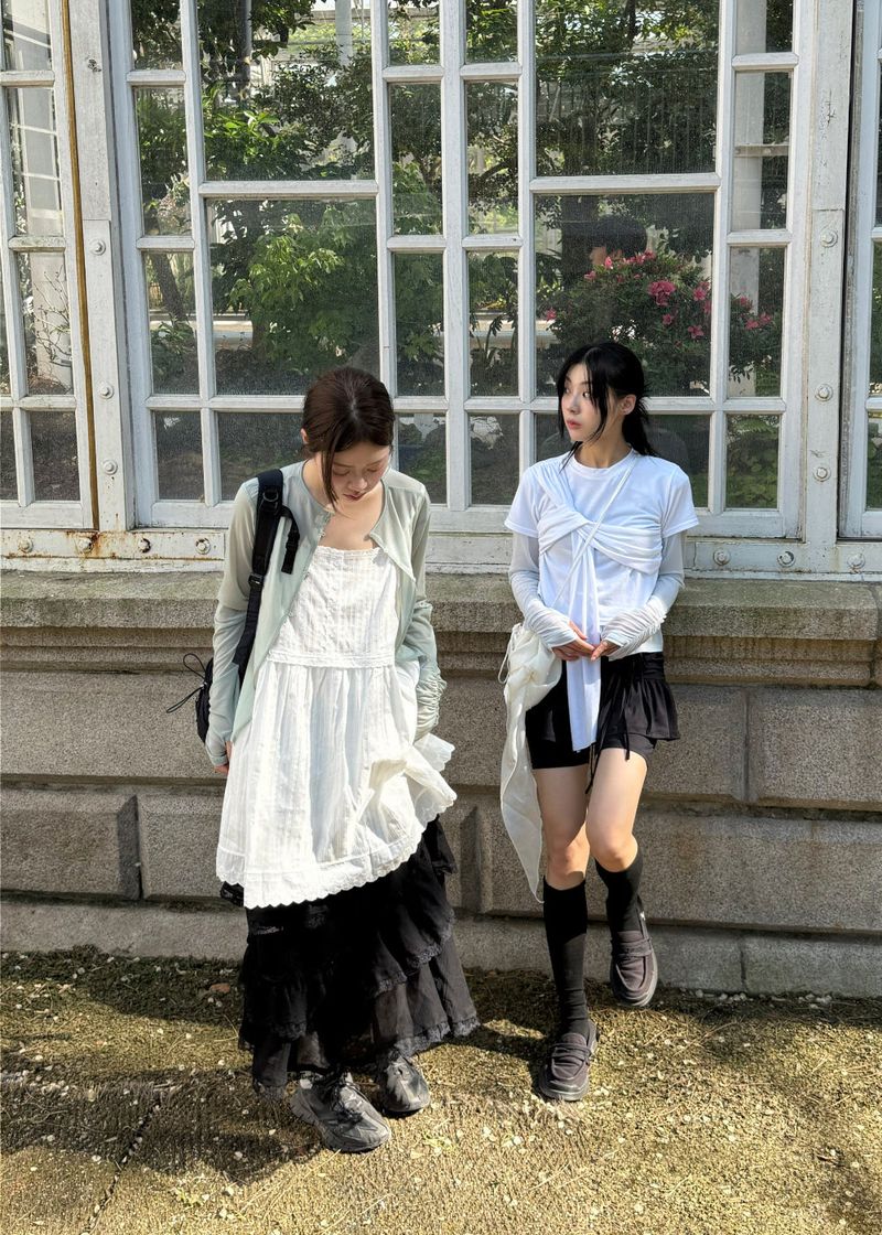 ドレープシャーリングTシャツ