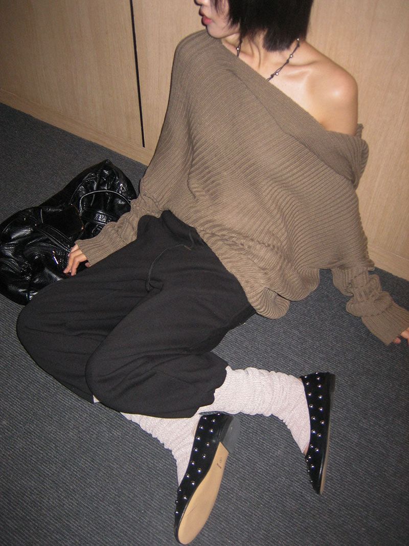 KNEE WARMER SWEAT PANTS