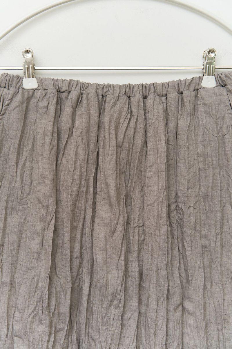 (W) Sun Wrinkled Skirt