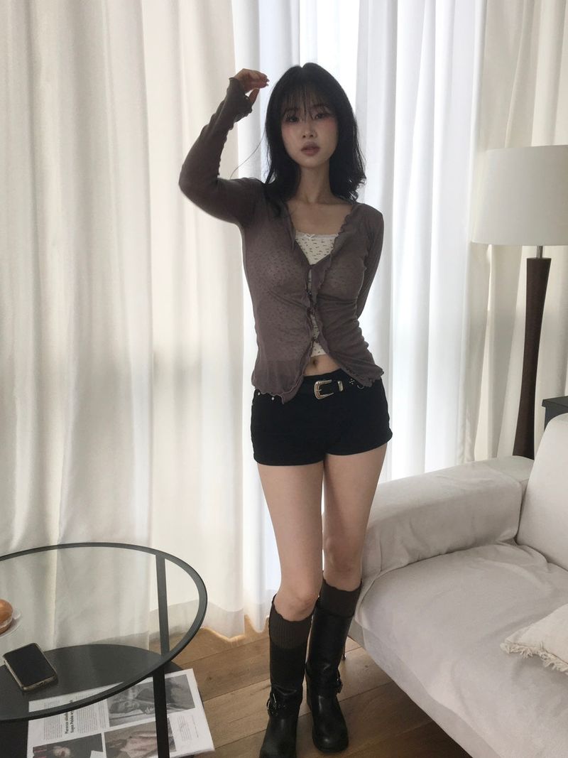 Ditsy Flower Lace Tank Top