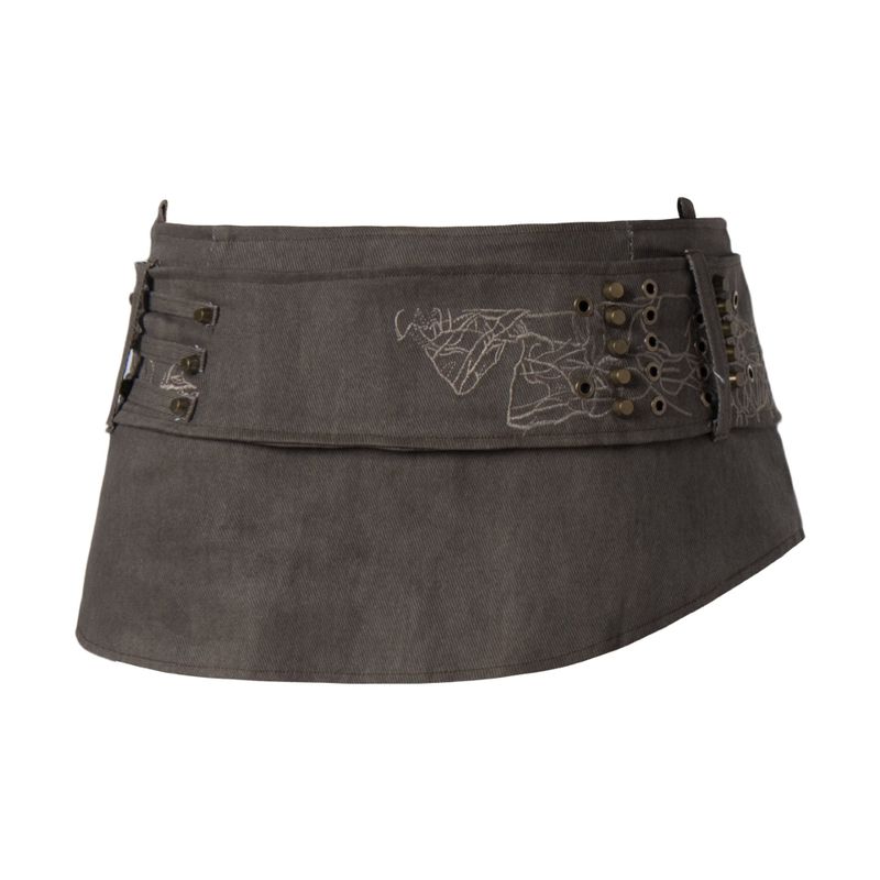 Kiro Stud Belt Mini Skirt