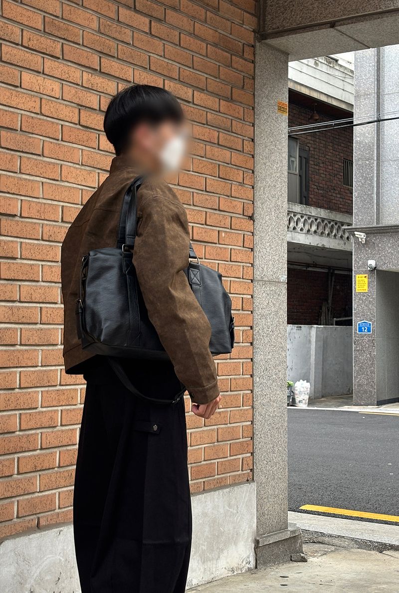 Daily Leather Cross Bag