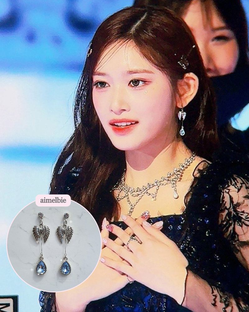 [IVE Leeseo Earring] The Angel Wings Earring