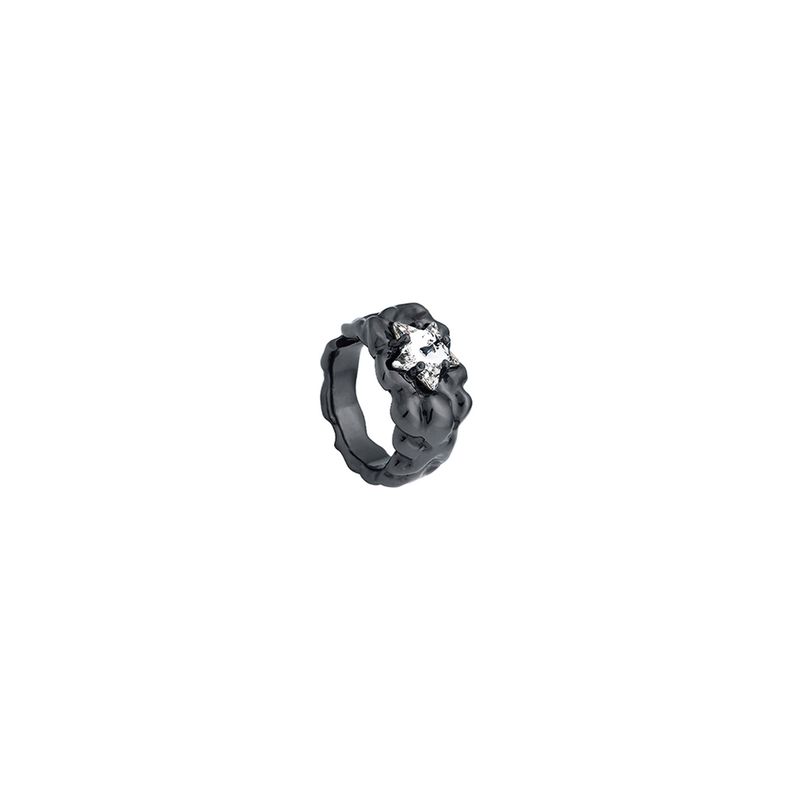 SENTIMENTS（サンティマン）の「NO.316 [BLACK] GEOMETRY STAR EARCUFF（Accessories）」
