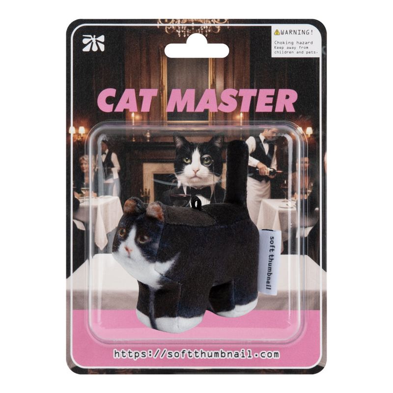 SOFT THUMBNAIL（ソフトサムネイル）の「Kkami, Domestic Shorthair（Toys/Key Holders）」