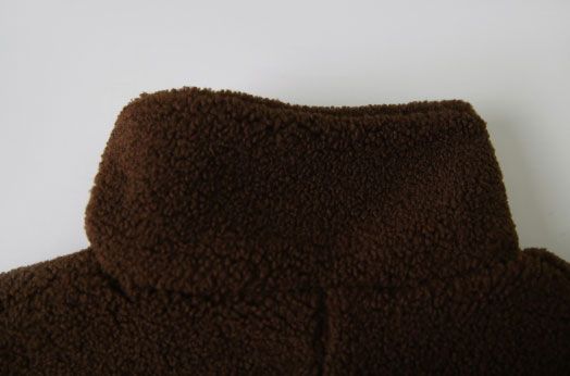 #Snow Boa Short Duffle Jumper (2color)