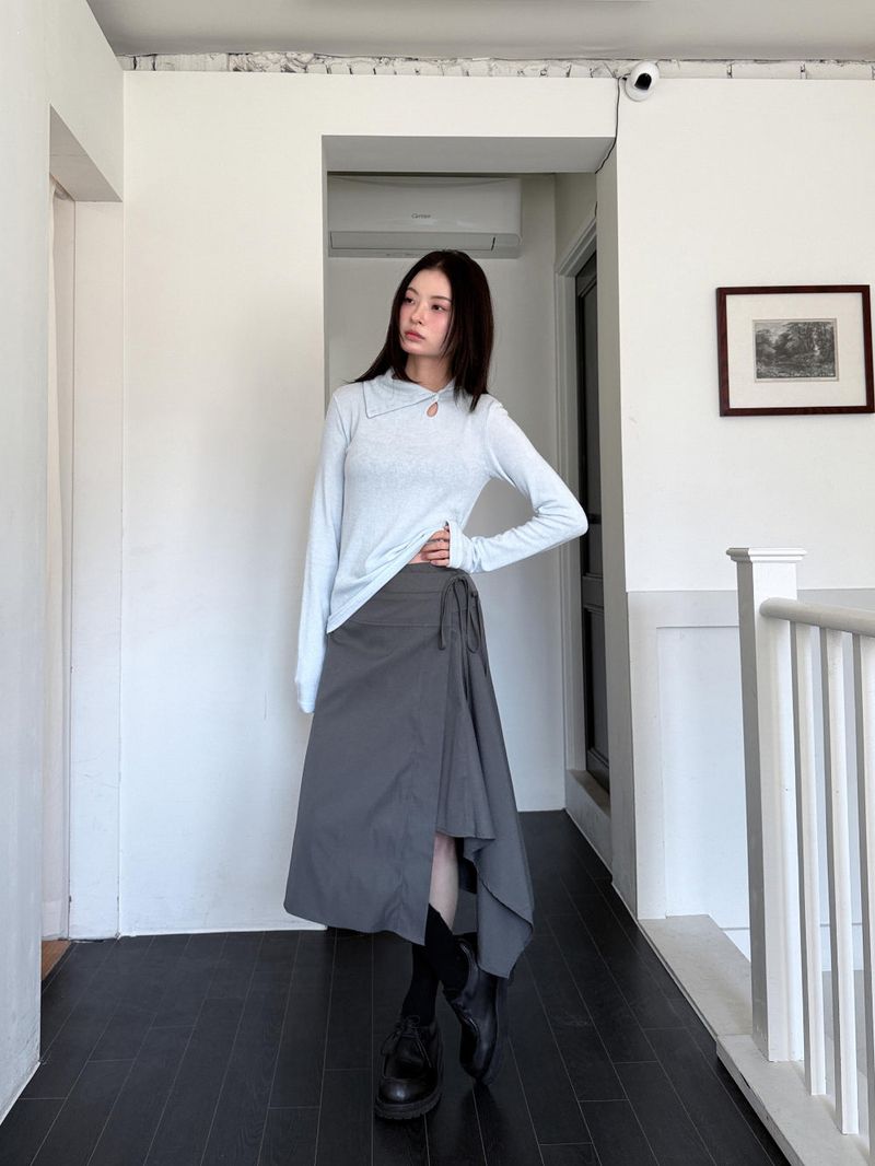 CUTTING DRAPE SKIRT