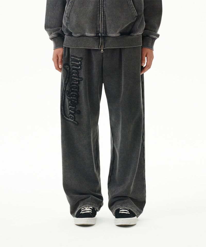 mahagrid(マハグリッド)の「WASHED CUT OFF APPLIQUE SWEAT PANT(Pants)」