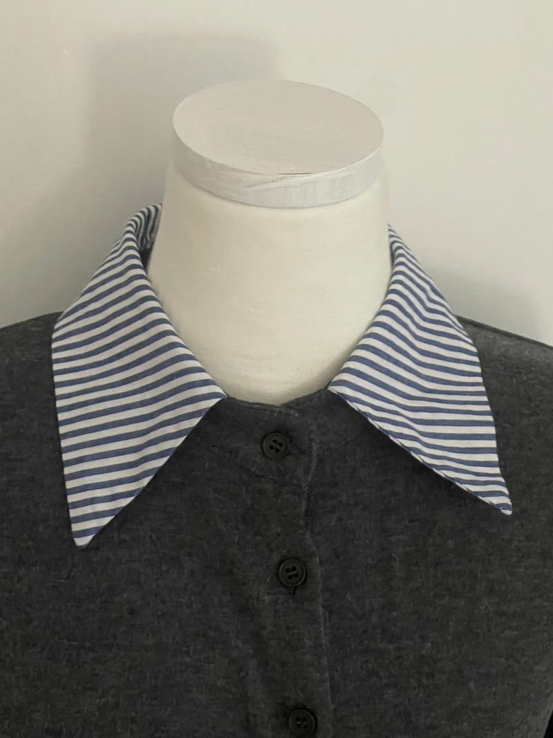 Pellen shirt cardigan (Gray)