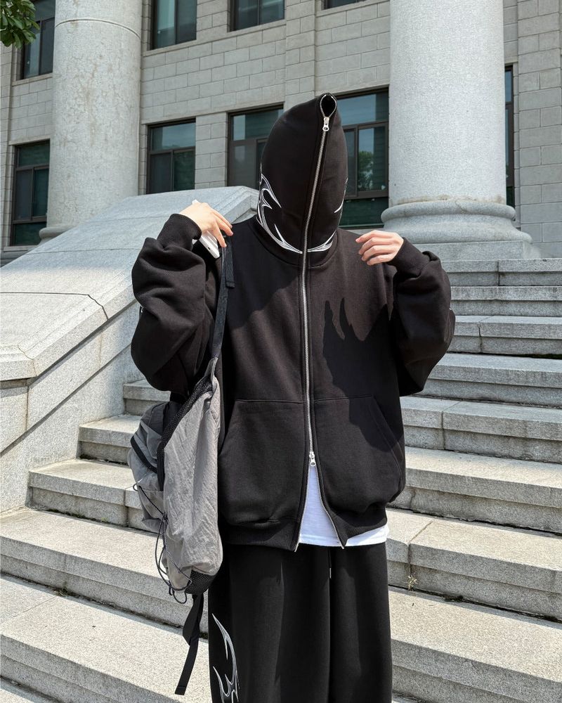 Nemesis Chrome Hood Zip-Up