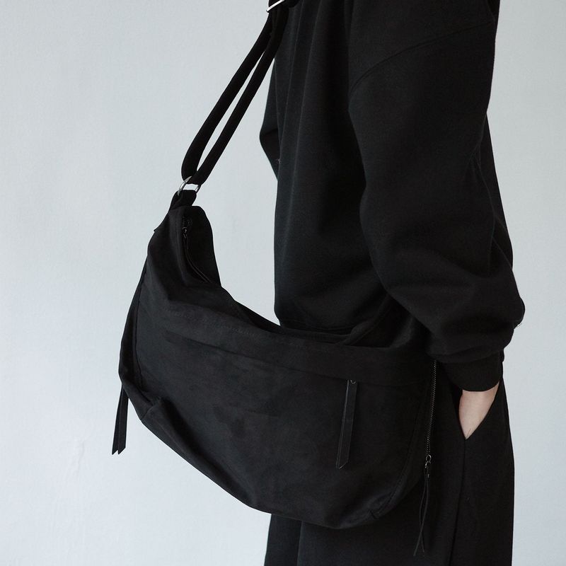 suede cross bag