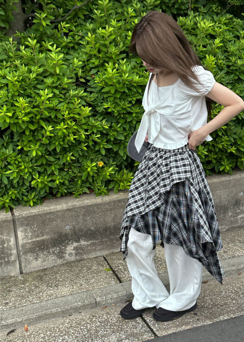 FLOATING RIBBON BLOUSE