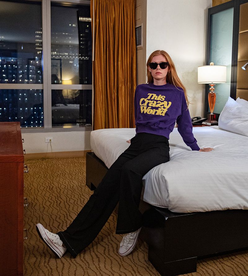 TCW crop sweatshirt