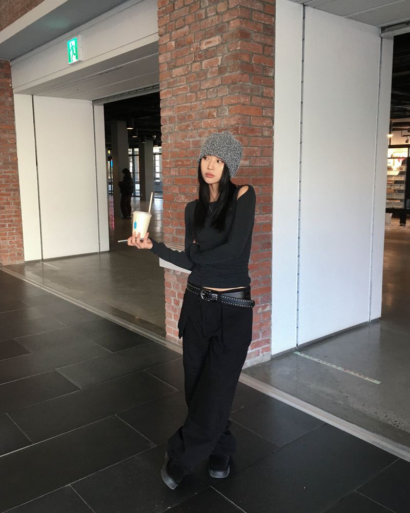 kyoive（コイブ）の「Big pocket black pants（Pants）」