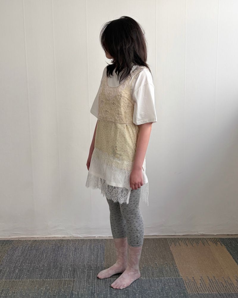 Glowy Beads Top