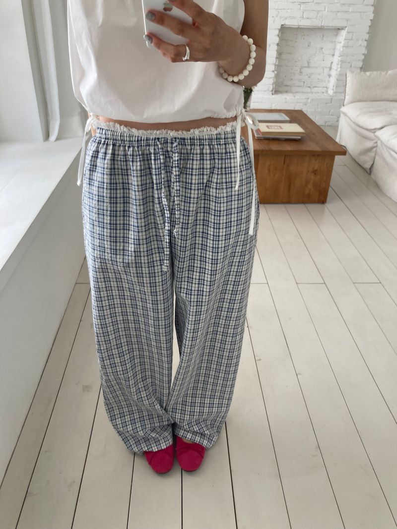 Margo Check Pants
