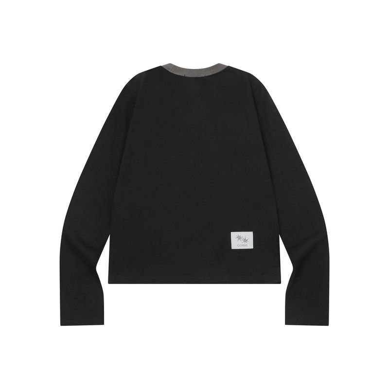SOLUNA R-NECK LONG SLEEVE T (3COLOR)